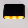 Dalarna Lámpara de Techo LED Negro-dorado, 1 luz