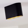 Dalarna Lámpara de Techo LED Negro-dorado, 1 luz