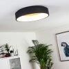 Kampala Lámpara de Techo LED Negro, 1 luz