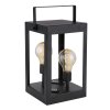 Globo Lámpara solar LED Negro, 2 luces