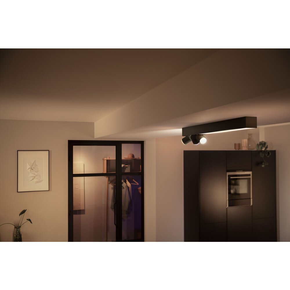 Philips HUE Centris Lámpara de Techo LED Negro 8718696176047