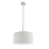 Luce-Design Gibus Lámpara Colgante Blanca, 1 luz