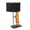 Steinhauer Animaux Lámpara de mesa dorado, Negro, 1 luz