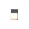 Trio Mersey Aplique para exterior Antracita, 2 luces