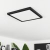 Canditas Lámpara de Techo LED Negro, 1 luz