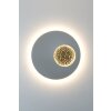 Holländer LUNA Aplique LED dorado, Gris, 2 luces