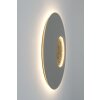 Holländer LUNA Aplique LED dorado, Gris, 2 luces