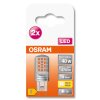 OSRAM LED PIN Juego de 2 G9 4,2 watt 2700 Kelvin 470 Lumen