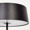 Kouvi Lámpara de mesa LED Negro, 1 luz