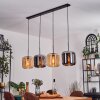 Lauden Lámparas suspendidas Colores ámbar, Cromo, 4 luces