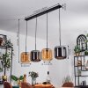 Lauden Lámparas suspendidas Colores ámbar, Cromo, 4 luces