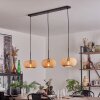 Bauro Lámparas suspendidas Negro, 3 luces