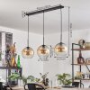 Koyoto Lámparas suspendidas Negro, 3 luces