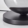 Koyoto Lámparas de mesa 25 cm Negro, 1 luz