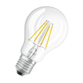 Lámparas Osram E27 LED 4 Watt blanco cálido 470 Lumen