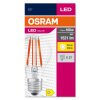 Lámparas Osram E27 LED 11 Watt blanco cálido 1521 Lumen