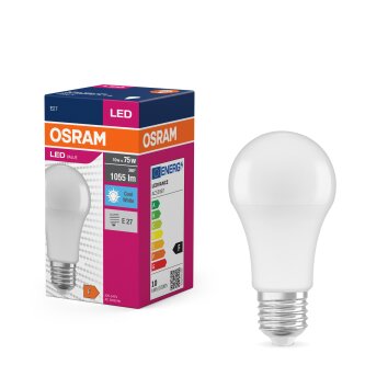 Lámparas Osram E27 LED 10 Watt blanco neutro 1055 Lumen