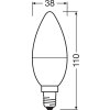 Lámparas Osram E14 LED 7.5 Watt blanco cálido 806 Lumen