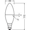 Lámparas Osram E14 LED 7.5 Watt blanco cálido 806 Lumen