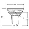 Lámparas Osram GU10 LED 2.6 Watt blanco cálido 230 Lumen