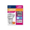 Lámparas Osram GU10 LED 4.3 Watt blanco neutro 350 Lumen