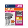 Lámparas Osram GU10 LED 6.9 Watt blanco cálido 575 Lumen