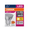 Lámparas Osram GU10 LED 6.9 Watt blanco cálido 620 Lumen