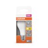 Lámparas Osram E27 LED 4.9 Watt blanco cálido 470 Lumen