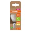 Lámparas Osram E14 LED 2.5 Watt blanco cálido 470 Lumen