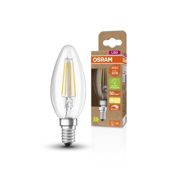 Lámparas Osram E14 LED 2.9 Watt blanco cálido regulable 470 Lumen