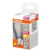 Lámparas Osram E27 LED 2.2 Watt blanco cálido regulable 300 Lumen