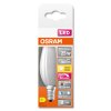 Lámparas Osram E14 LED 2.2 Watt blanco cálido regulable 300 Lumen