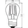 Lámparas Osram E27 LED 2.2 Watt blanco cálido regulable 300 Lumen