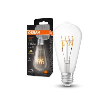 Lámparas Osram E27 LED 4.8 Watt blanco cálido regulable 470 Lumen