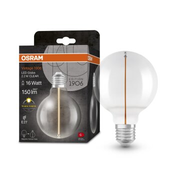 Lámparas Osram E27 LED 2.2 Watt blanco cálido 150 Lumen