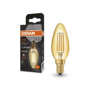 Lámparas Osram E14 LED 4 Watt blanco cálido 410 Lumen