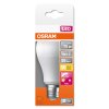 Lámparas Osram E27 LED 10 Watt blanco cálido 1055 Lumen