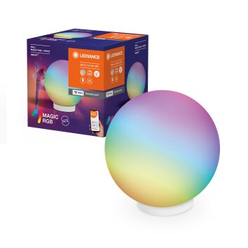 Lámparas Ledvance Wifi Lámparas de mesa LED Blanca, 1 luz, Cambia de color