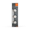 Lámparas Ledvance Decor Plafones LED Blanca, 3 luces