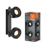 Lámparas Ledvance Decor Plafones LED Negro, 2 luces