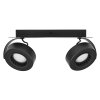 Lámparas Ledvance Decor Plafones LED Negro, 2 luces