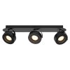 Lámparas Ledvance Decor Plafones LED Negro, 3 luces