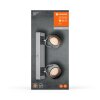 Lámparas Ledvance Decor Plafones LED Plata, 2 luces