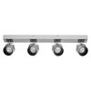 Lámparas Ledvance Decor Plafones LED Plata, 4 luces