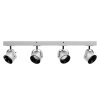 Lámparas Ledvance Decor Plafones LED Plata, 4 luces