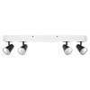 Lámparas Ledvance Decor Plafones LED Blanca, 4 luces