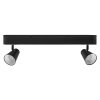 Lámparas Ledvance Decor Plafones LED Negro, 2 luces