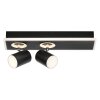 Lámparas Ledvance Decor Plafones LED Negro, 2 luces