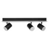 Lámparas Ledvance Decor Plafones LED Negro, 3 luces