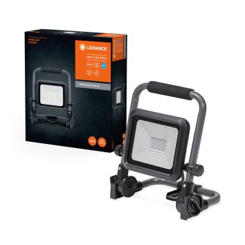 Lámparas Ledvance Worklight Focos de obra LED Gris, Negro, 1 luz